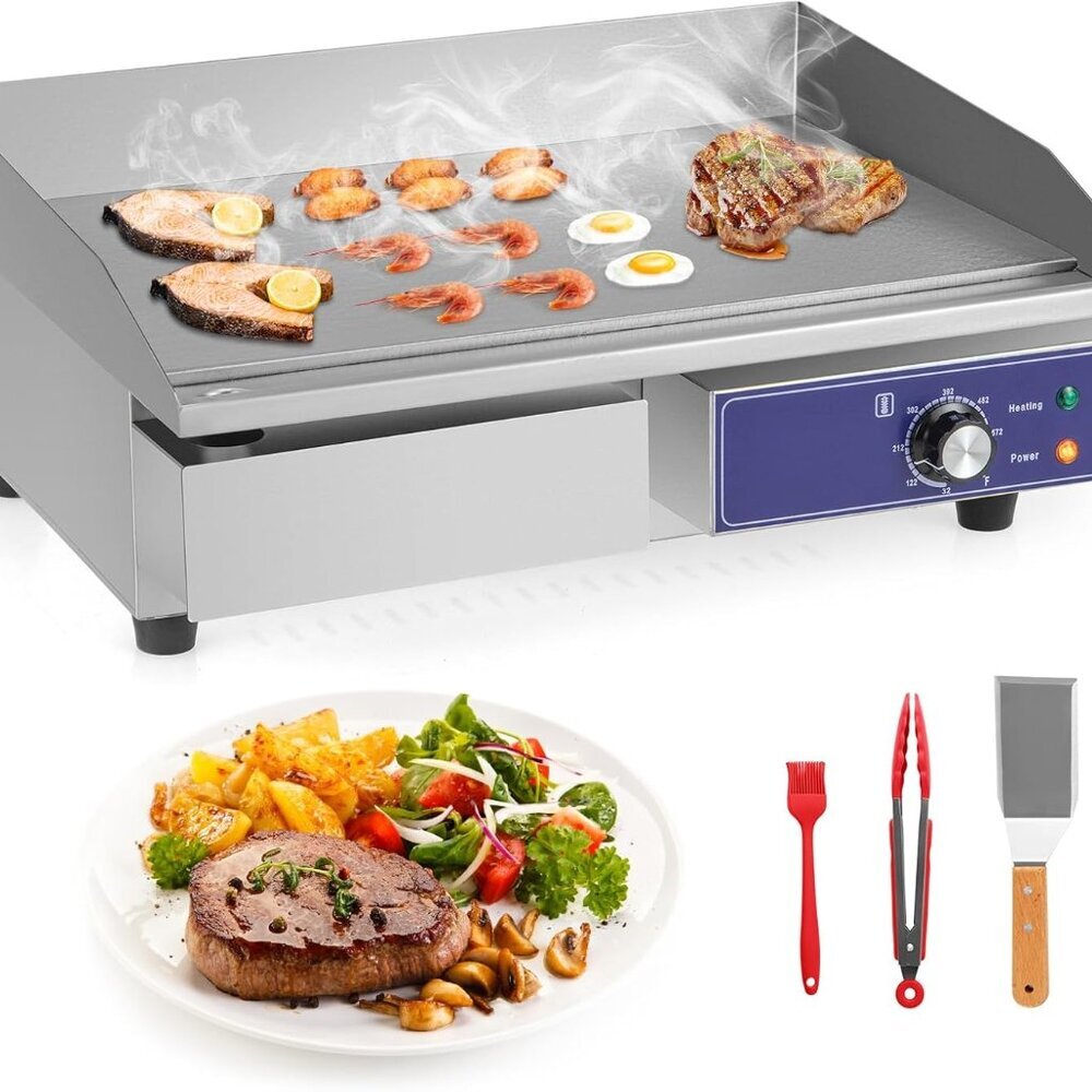 22" Commercial Electric Griddle